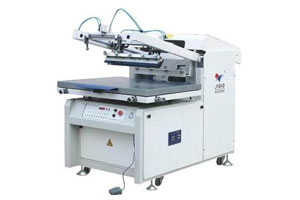 Machine de sérigraphie à plat ordinaire