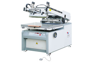 Machine de sérigraphie à plat économique